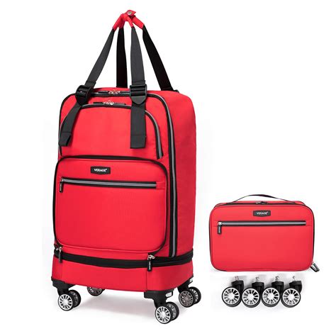 best collapsible luggage with wheels.